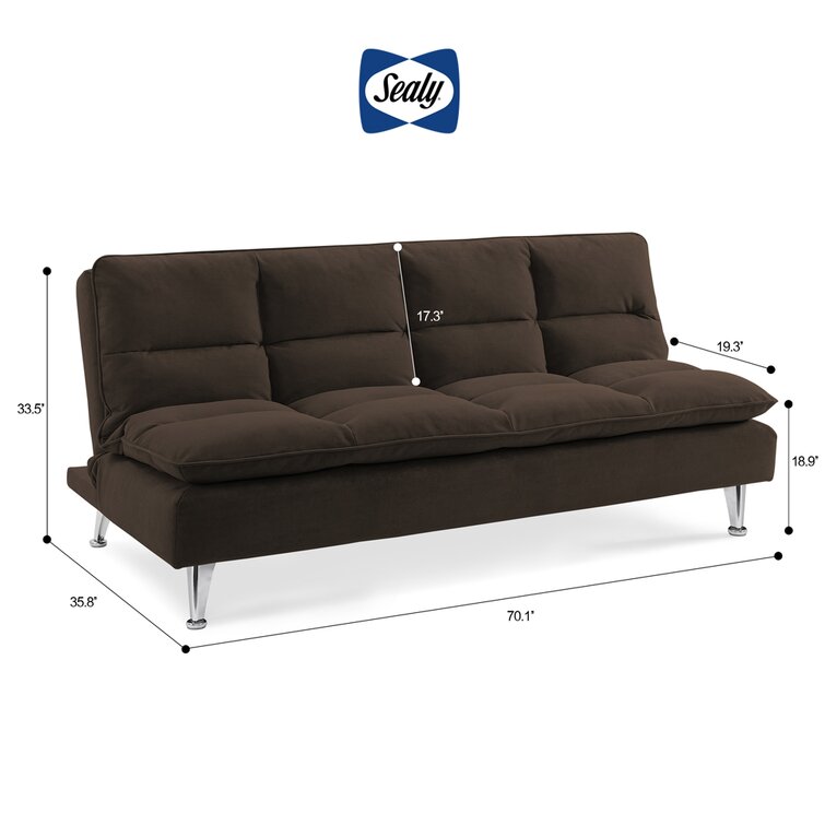 Sealy Sofa Convertibles Santa Cruz Twin 70.08 Upholstered